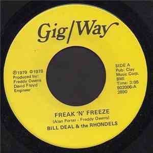 Bill Deal & the Rhondels - Freak 'N' Freeze album