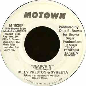 Billy Preston & Syreeta - Searchin' album