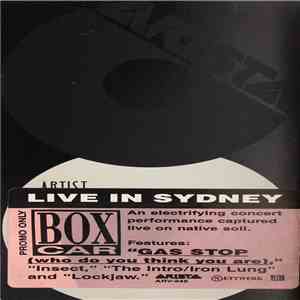 Boxcar - Live In Sydney album
