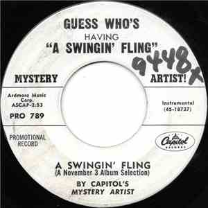 Capitol's Mystery Artist - A Swingin' Fling / Night Train album
