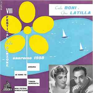 Carla Boni, Gino Latilla - VIII Festival Della Canzone / Sanremo 1958 album