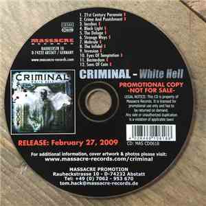 Criminal - White Hell album