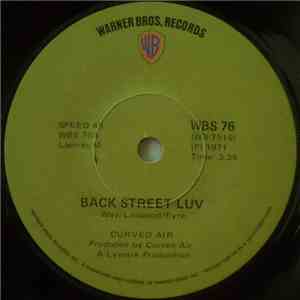 Curved Air - Back Street Luv album