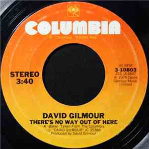 David Gilmour - There's No Way Out Of Here / Deafinitely album