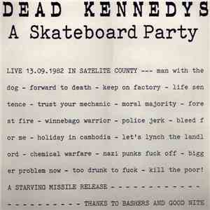 Dead Kennedys - A Skateboard Party album