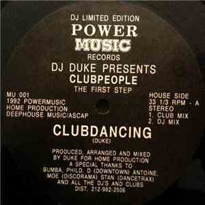 DJ Duke Presents Club People - The First Step album