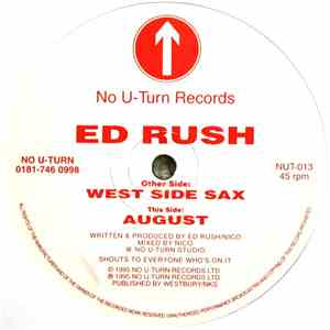 Ed Rush - West Side Sax / August album
