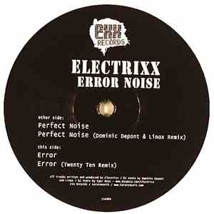 Electrixx - Error Noise album