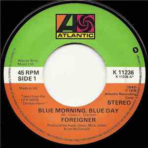Foreigner - Blue Morning, Blue Day album