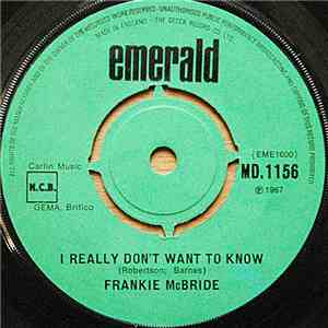 Frankie McBride - I Really Don't Want To Know album