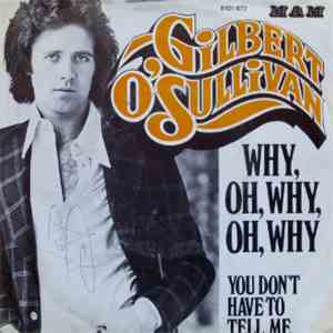 Gilbert O'Sullivan - Why, Oh Why, Oh Why album