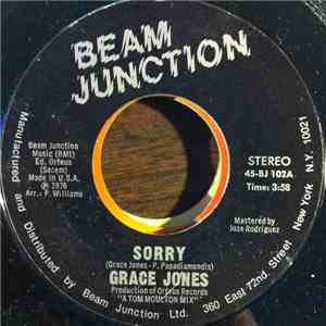 Grace Jones - Sorry / That's The Trouble album