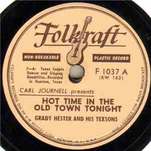 Grady Hester And His Texsons - Hot Time In The Old Town Tonight album