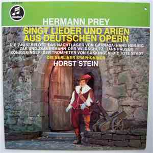 Hermann Prey - Singt Lieder Und Arien Aus Deutschen Opern album