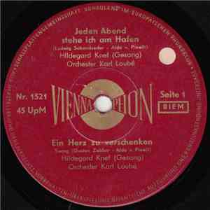 Hildegard Knef, Dolores Ling - Jeden Abend Stehe Ich Am Hafen / Ein Herz Zu Verschenken / Der Leichtmatrose / Es Ist So Schön, Wenn In St. Pauli Jemand Wartet album