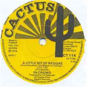 In Crowd - A Little Bit Of Reggae album