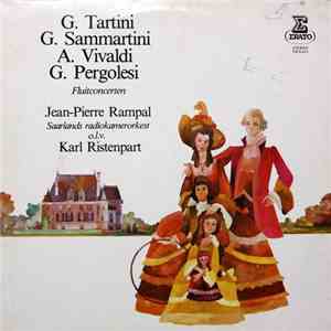 Jean-Pierre Rampal • G. Tartini, G. Sammartini, A. Vivaldi, G. Pergolesi - Fluitconcerten album