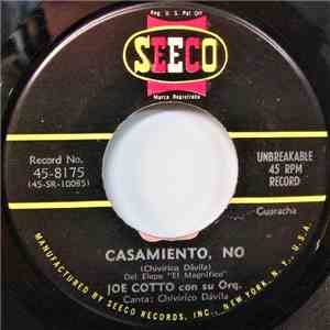 Joe Cotto Con Su Orq. - Casamiento, No / Descarga album