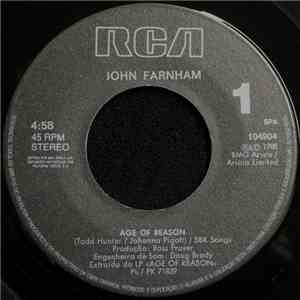 John Farnham - Age Of Reason album