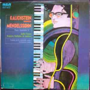 Joseph Kalichstein - Kalichstein Interpreta Mendelssohn album