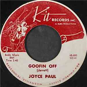 Joyce Paul - Goofin Off / Tell Me The Truth album