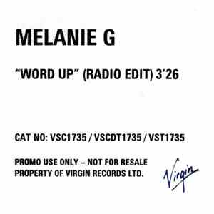 Melanie G  - Word Up album