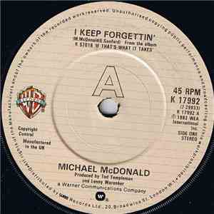 Michael McDonald - I Keep Forgettin' / Losin' End album