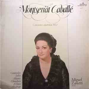 Montserrat Caballé - Canciones Españolas Vol. 2 album