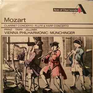Mozart, Vienna Philharmonic Orchestra, Karl Münchinger - Clarinet Concerto / Flute & Harp Concerto album