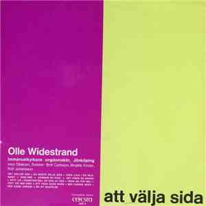 Olle Widestrand - Att Välja Sida album