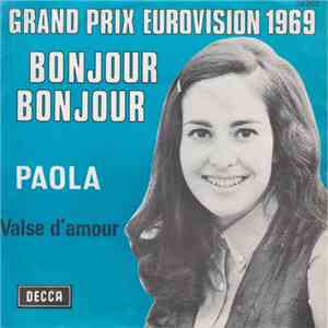Paola  - Bonjour Bonjour album