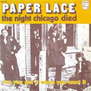 Paper Lace - The Night Chicago Died album