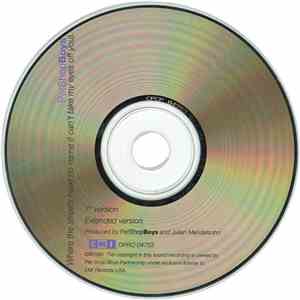 Pet Shop Boys - Where The Streets Have No Name (I Can't Take My Eyes Off You) album