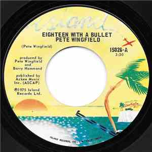 Pete Wingfield - Eighteen With A Bullet album