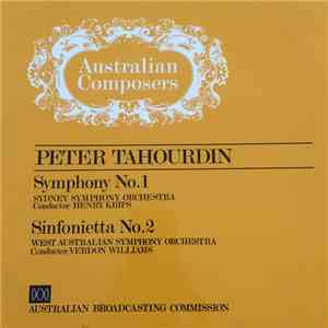 Peter Tahourdin - Australian Composers Peter Tahourdin album