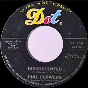 Phil Flowers - Discontented album