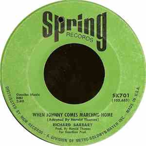 Richard Barbary - When Johnny Comes Marching Home / Get Right album