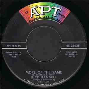 Rick Randell - More Of The Same album