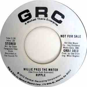 Ripple - Willie Pass The Water album