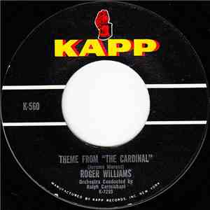 Roger Williams  - Theme From "The Cardinal" / Walking Alone album