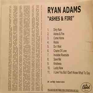Ryan Adams - Ashes & Fire album
