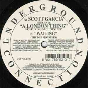 Scott Garcia - A London Thing album