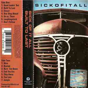 Sick Of It All - Built To Last album