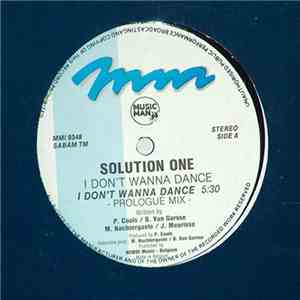 Solution One - I Don't Wanna Dance album