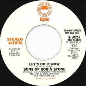Sons Of Robin Stone - Let's Do It Now album