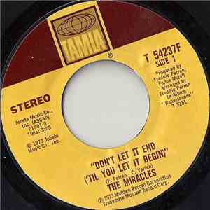 The Miracles - Don't Let It End ('Til You Let It Begin) album