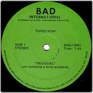 Third Wish - Pressure album