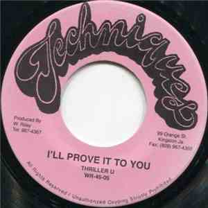 Thriller U - I'll Prove It To You album