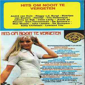 Various - Hits Om Nooit Te Vergeten album