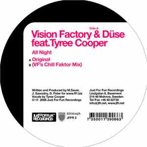 Vision Factory  & Düse Feat. Tyree Cooper - All Night album